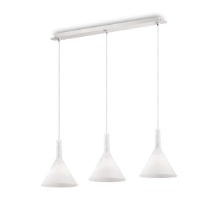 Lampa wisząca COCKTAIL SP3 BIANCO biała 074245 Ideal lux