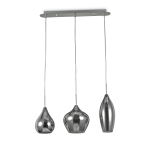 Lampa wisząca SOFT SP3 FUME' szara 111865 Ideal lux