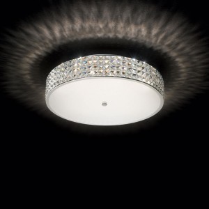 Plafon ROMA PL9 biały 087863 Ideal lux