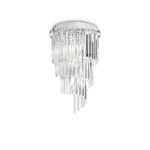 Lampa sufitowa CARLTON PL8 CHROM 168920 Ideal lux