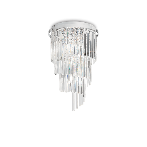 Lampa sufitowa CARLTON PL8 CHROM 168920 Ideal lux
