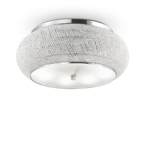 Plafon PASHA PL14 chrom 164991 Ideal lux