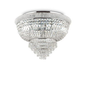Lampa sufitowa DUBAI PL24 chrom 243566 Ideal lux