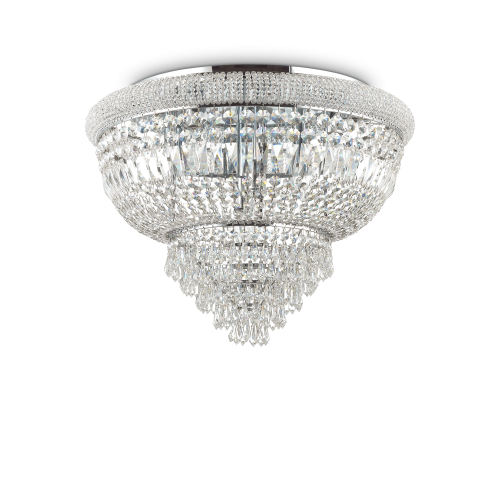 Lampa sufitowa DUBAI PL24 chrom 243566 Ideal lux