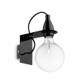 Kinkiet EDISON AP1 czarny 148908 Ideal lux