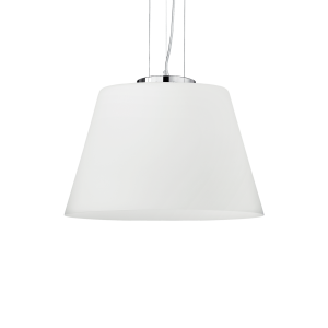 Lampa wisząca CYLINDER SP1 D40 biała 025438 Ideal lux