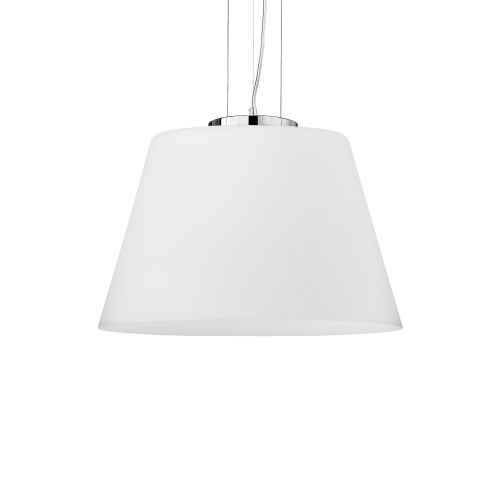 Lampa wisząca CYLINDER SP1 D40 biała 025438 Ideal lux
