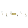 Lampa sufitowa MARACAS PL6 mosiądz 200361 Ideal lux