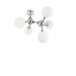 Lampa sufitowa NODI PL5 BIANCO biała/chrom Ideal lux